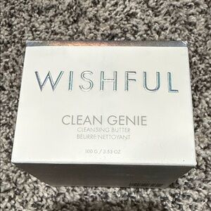 HUDA BEAUTY Wishful Clean Genie Cleansing Butter - Silver and White